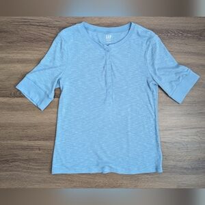 Gap Ribbed Henley Top